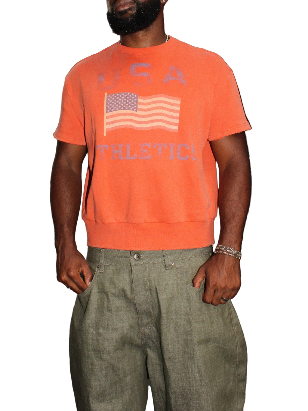 USA Athletics short sleeve crewneck