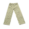 Double knee pinstriped matcha carpenter denim